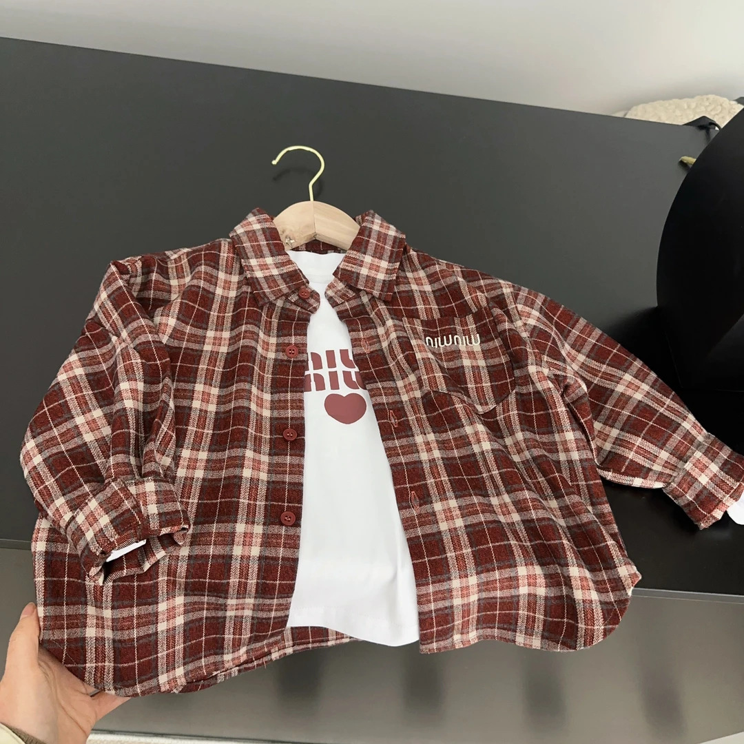 Children's spring fashionable shirt for boys