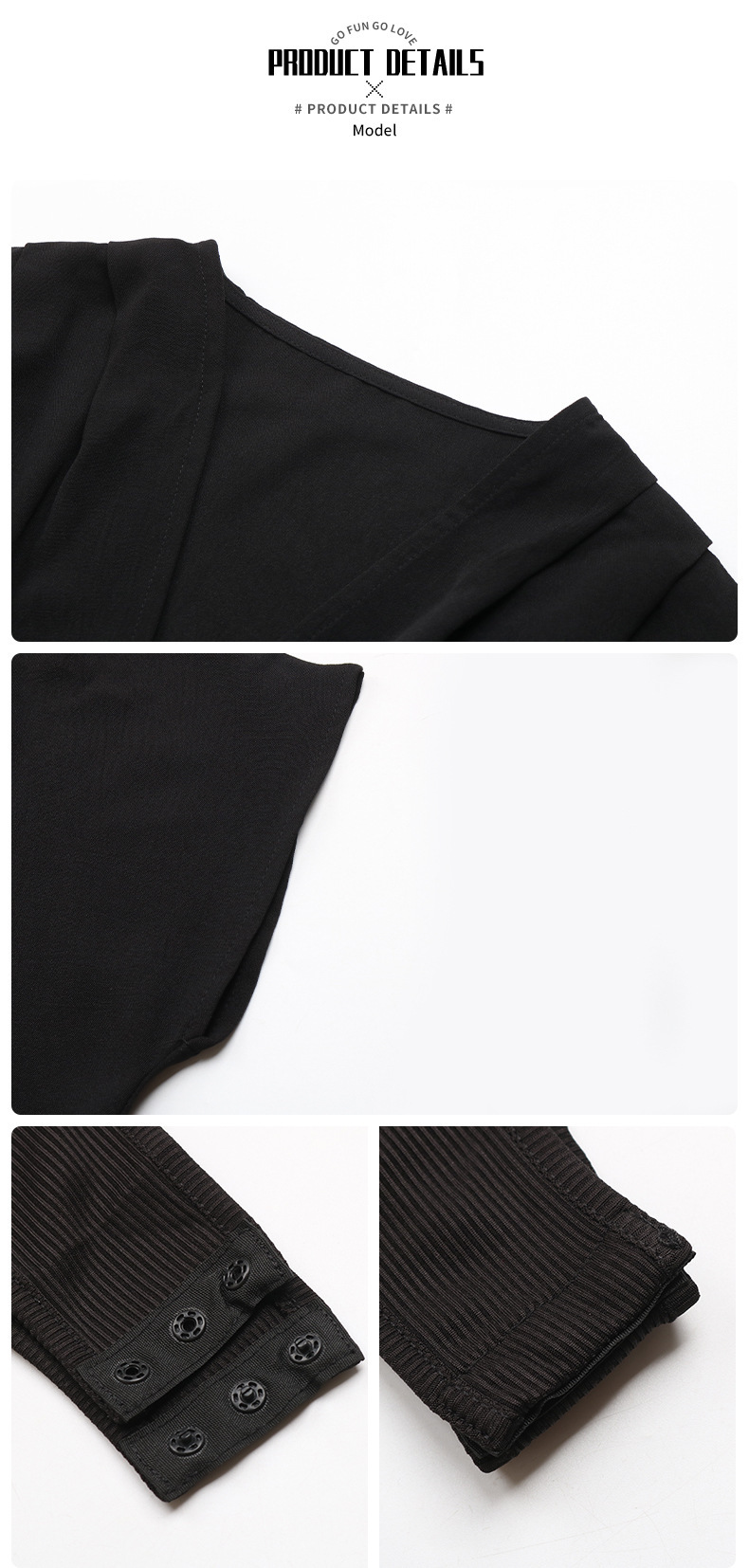 Chillgio Frauen soild lässig elegante Cat suits schicke koreanische Bluse Büro Stram pler Sommer V-Ausschnitt schlanke einteilige Kombination insgesamt – Detail 14