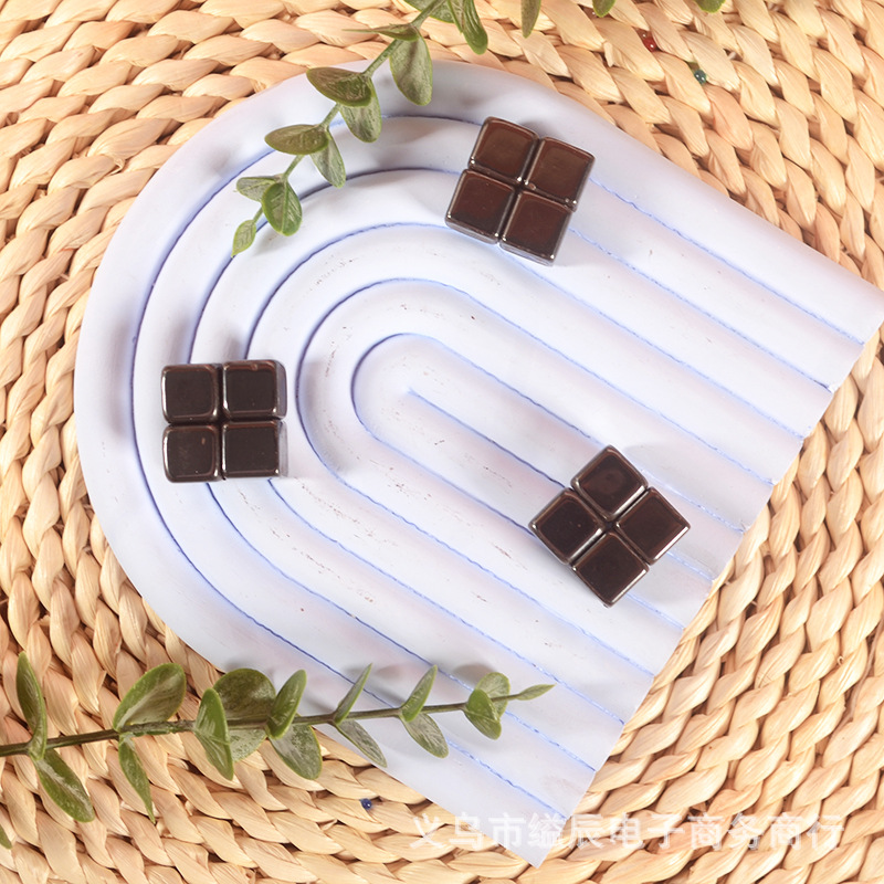 24 자석 사각형 자석 학생 교육 과학 가르치는 장난감 매점 장난감으로