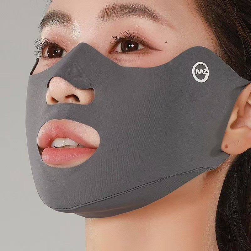 冰丝防晒口罩脸基尼户外骑行高尔夫遮阳防紫外线护眼角面罩女护脸