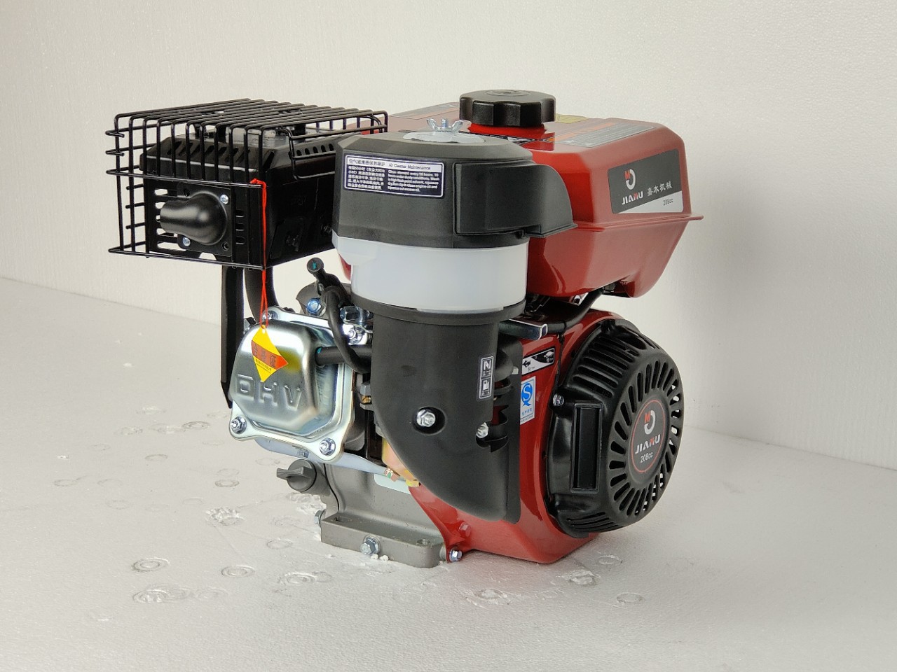 Jiamu GM170K Gasoline Engine 7 horsepower 4kw marine propeller hang-up pesticide application micro-tiller flat key
