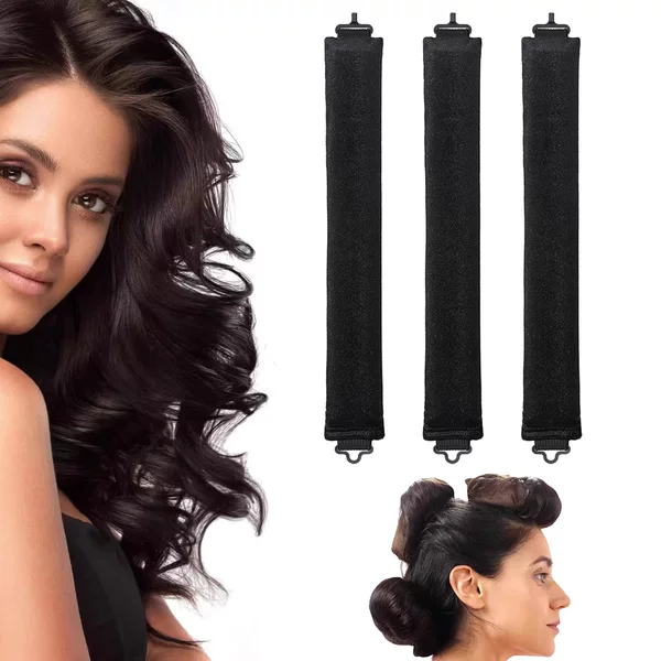 Heatless Curling Iron for Women, Curling Tool, European and American Simple Style, Large Wave Hair Styling Tool, Sleep-In Curler, One-Piece Dropshipping, No Damage to Hair