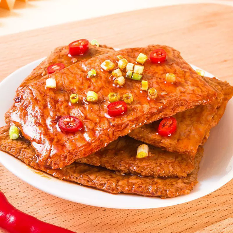 Вяленые растительные стейки, растительное мясо и сухие бобы, закуски, закуски, закуски для утоления голода, острые закуски, закуски, крупные порции