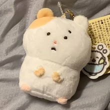 跨境新品sanx轻松熊系列委屈小仓鼠毛绒玩偶挂件可爱公仔生日礼物