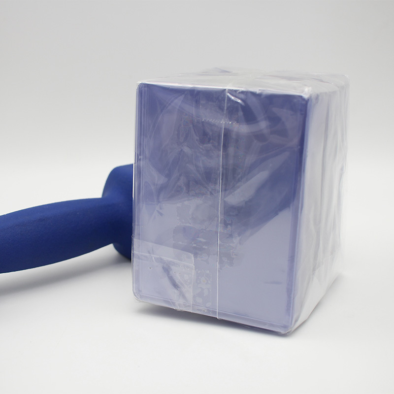 Nuevo material PVC de doble cara transparente HD con película 35PT Juego Rey titular de la tarjeta Ultraman NBA estrella protección duro titular de la tarjeta