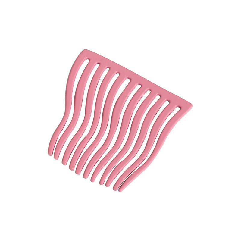 Nuevo clip de cabello de metal sin marcas peinado de cabello de la red de chicas rojas en línea con clip de frangeo invertido en la tarjeta de cabello coreana detrás del toque de cabeza