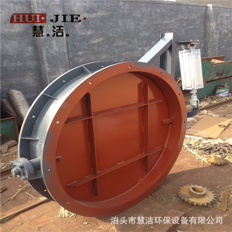 通风蝶阀除尘器调节阀碳钢焊接冷风阀电动执行器蝶阀百叶调风阀厂