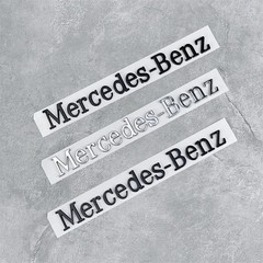 适用于梅赛德斯英文奔驰C级A级E级B级GLK后尾标Mercedes-Ben字标