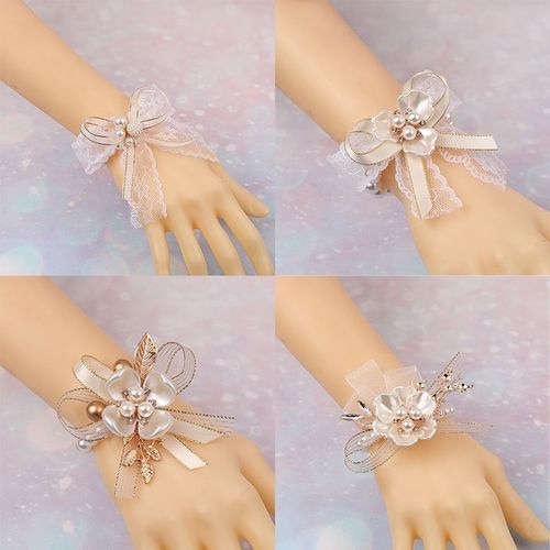 Wrist flower, bridesmaid, new wedding, sister group, ring ceremony, Xiao Qinghe wedding, Korean Amazon cross-border shipping
