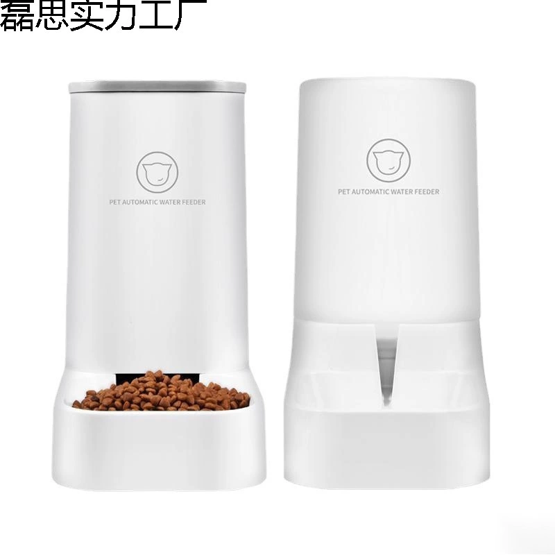 Автоматический кормушка для кошек Питьевая машина для собак Питьевая вода Питьевая вода Два в одном миска для кошек