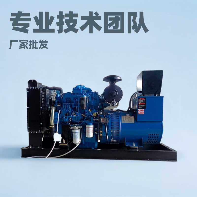 厂家批发30-1000kw发电机三相纯铜有刷 纯铜无刷柴油发电机组销售