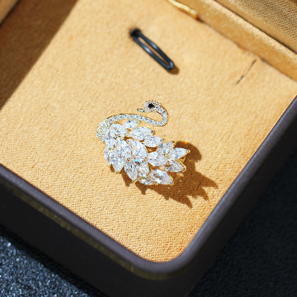 Classic sophisticated elegant swan