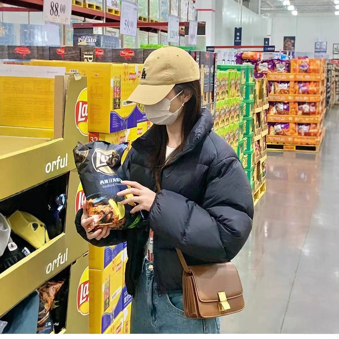 Короткий пуховик для миниатюрных женщин 2025, корейская версия, простой универсальный зимний утепленный пуховик, модный