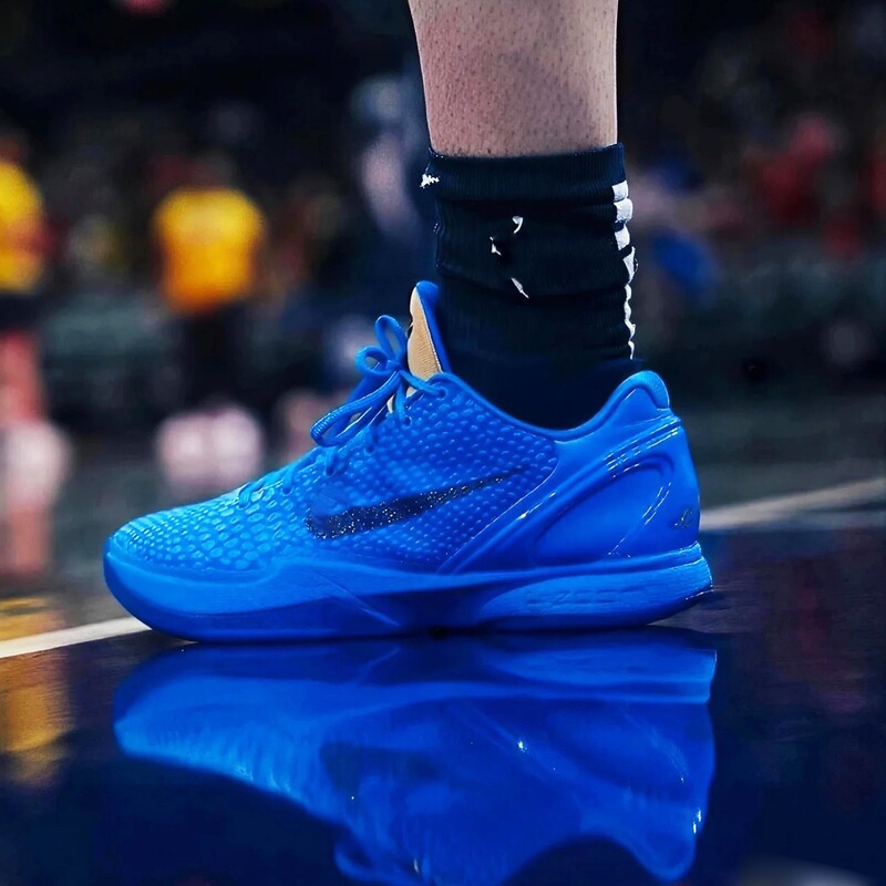 High-Quality Kobe 6 Practical Basketball Shoes, Cookie Monster Mamba Kobe 6Th Generation Shock-Absorbing and Anti-Torsion Sports Shoes for Men and Women
