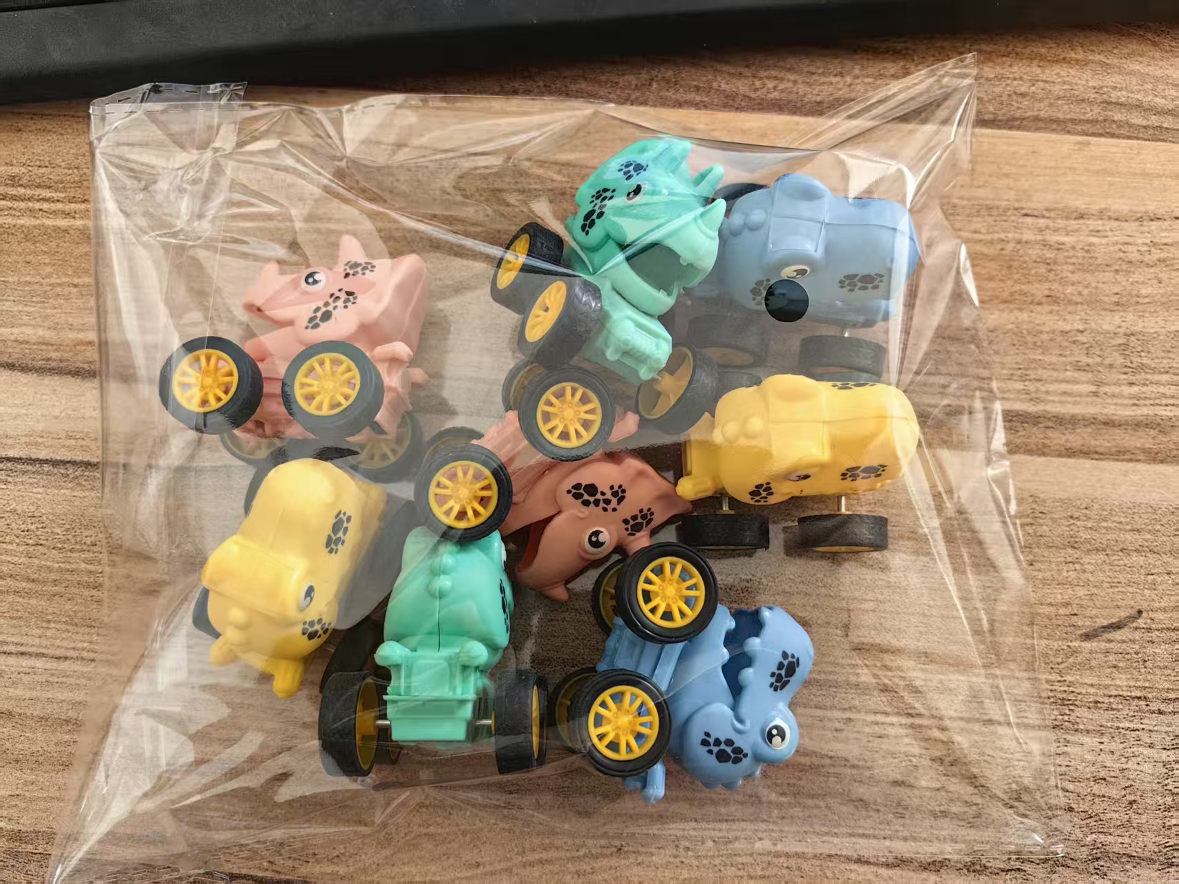 Bolsa OPP - Dinosaur Rally Car 8