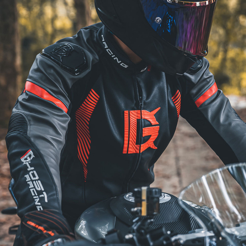 Devil Competition Motorcycle Riding Suit Winter Leather Men's Motorcycle Suit Anti-Fall and Warm Four Seasons Riding Sports Equipment