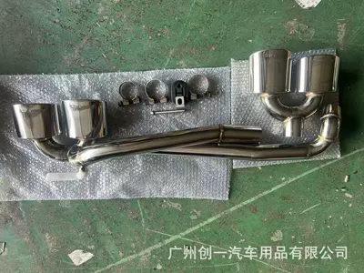 Big Surrounded, W204 Modified C63 Body - c63-stainless-steel-garden-tail-nozzle