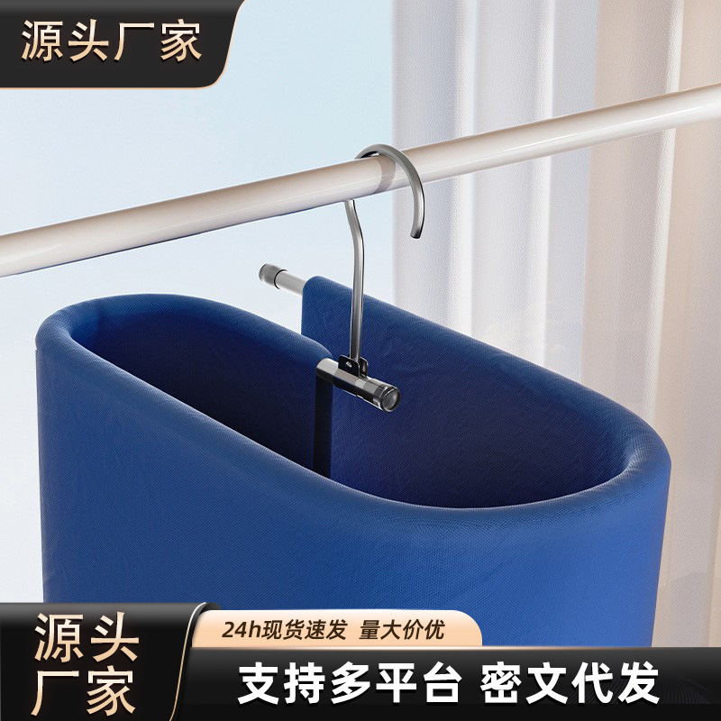 Stainless Steel Quilt Drying Rack, Spiral Clothes Drying Rack, Multifunctional Balcony Household Rotating Rack for Hanging Sheets and Duvet Covers