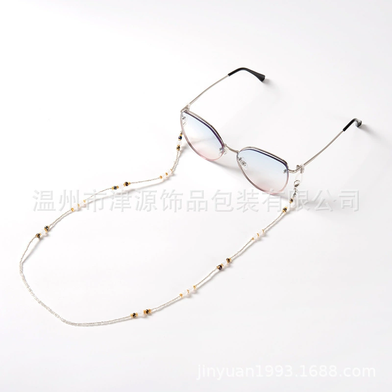 Jinyuan ручной работы из бисера, простые универсальные очки, цепочка из бусин, простые универсальные очки, цепочка из бусин, аксессуары для очков