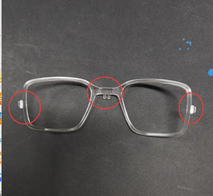 Juego de Accesorios para Gafas Deportivas Set de 5 Piezas PC Lentes Intercambiables para Ciclismo