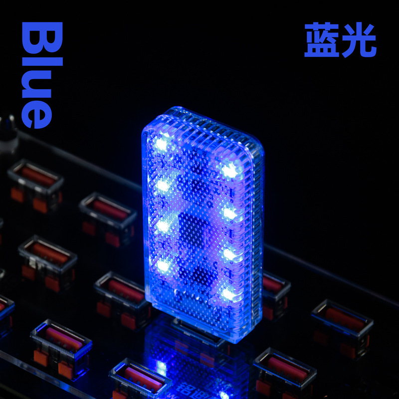 迷你usb小夜灯充插两用led电竞桌面汽车车载氛围灯跨境摆摊小商品|undefined
