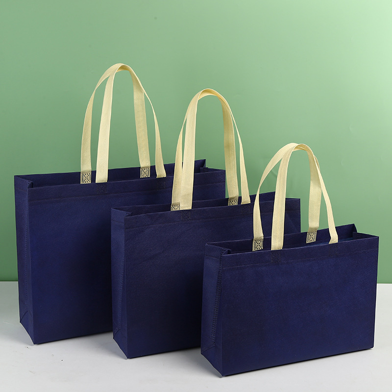 スポット不織布環境に優しいショッピングハンドバッグカスタムプリントロゴ衣料品店ハイエンドプロモーション広告カスタマイズ|undefined