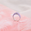 Design purple variable cute monster, ring, Korean style, wholesale