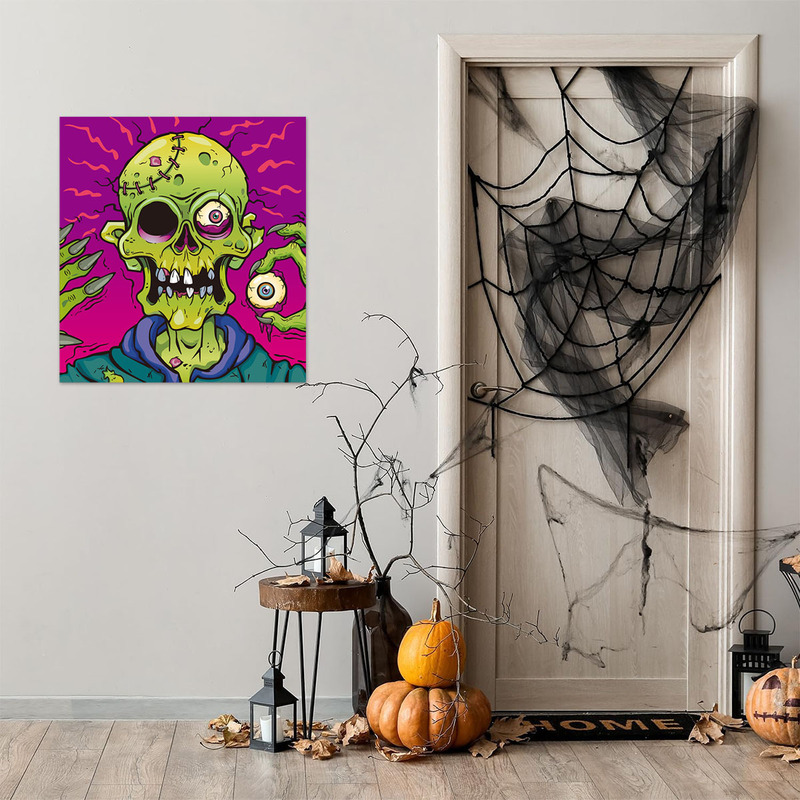 Cross-border Halloween sticker game set, poster, photo blindfold props, interactive party decorations, manufacturer wholesale Cross-border Halloween sticker game set, poster, photo blindfold props, interactive party decorations, manufacturer wholesale