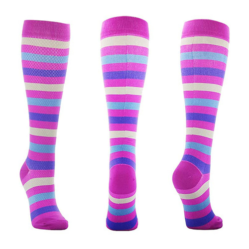 Cross-border exclusive Compression socks Amazon compression socks Striped series casual pressure socks