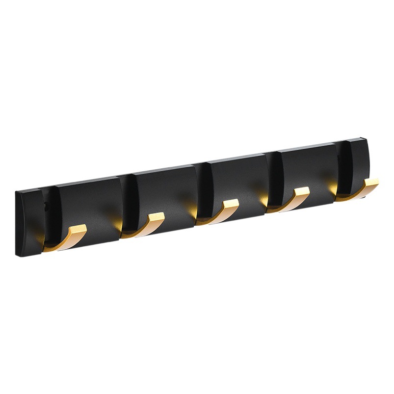 Thickened Invisible Hook Hanger Wall-mounted Door-back Fitting Room Wall Entrance Hood Hook Punch-free Folding