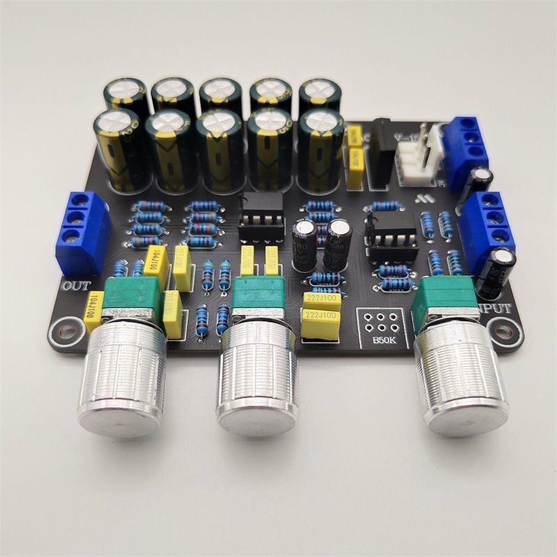 SXL nueva actualización clásica NE5532 placa preavanzada de fiebre 2.0 placa de tono amplificador de potencia HIFI placa frontal de fiebre