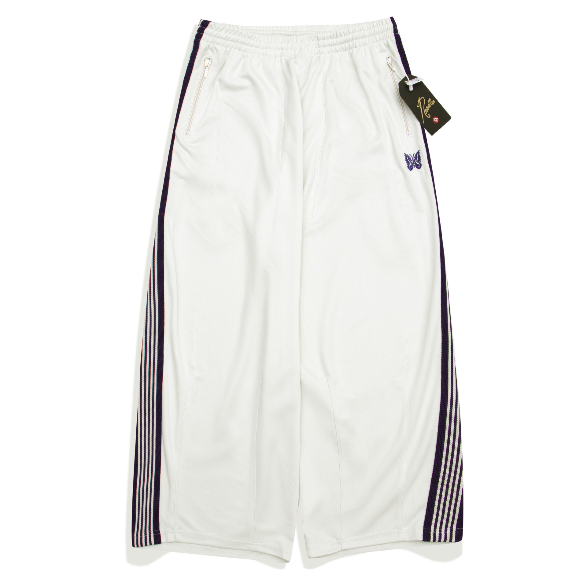 Wide-Leg Sports Trousers