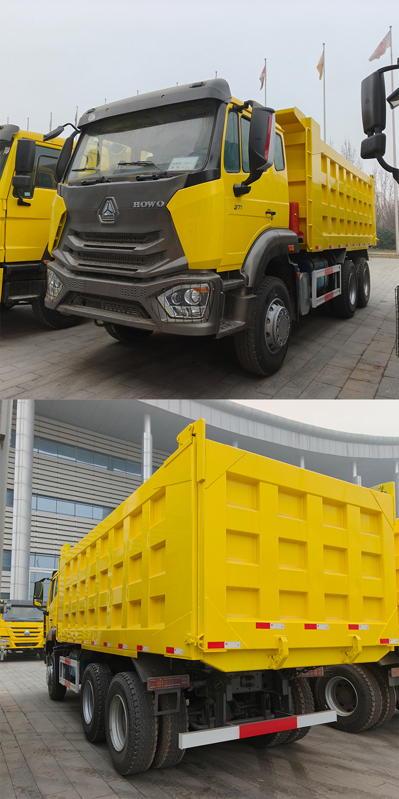 Shaanxi Automobile Delong Dump Truck, Engineering Transport Vehicle, Soil and Gravel Tipper Truck, Ore Transport Truck, Current Models Available for Test Drive