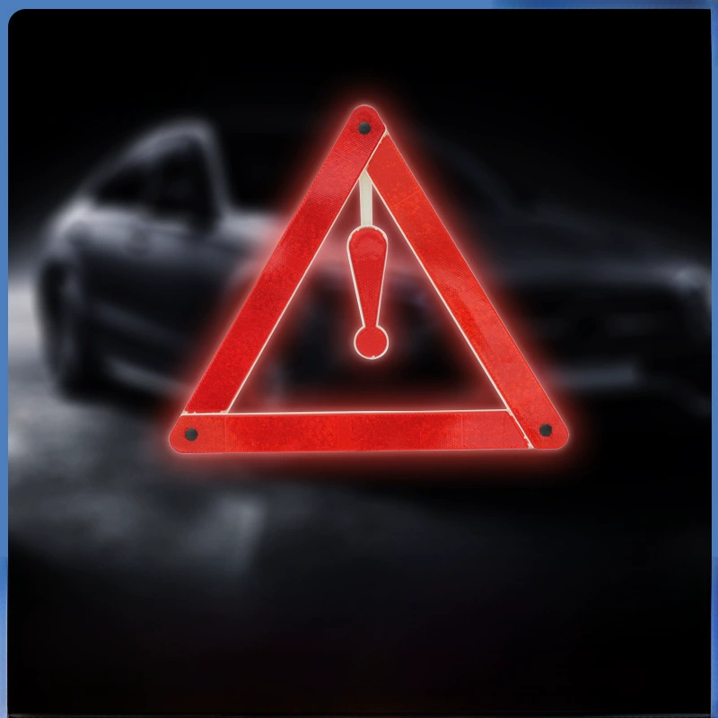 Industrial retroreflective corner frame, signboard, tripod, safe parking rack