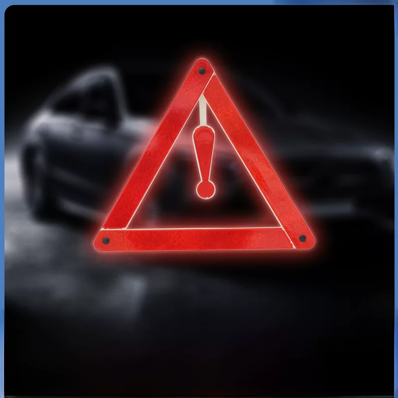 Industrial retroreflective corner frame, signboard, tripod, safe parking rack