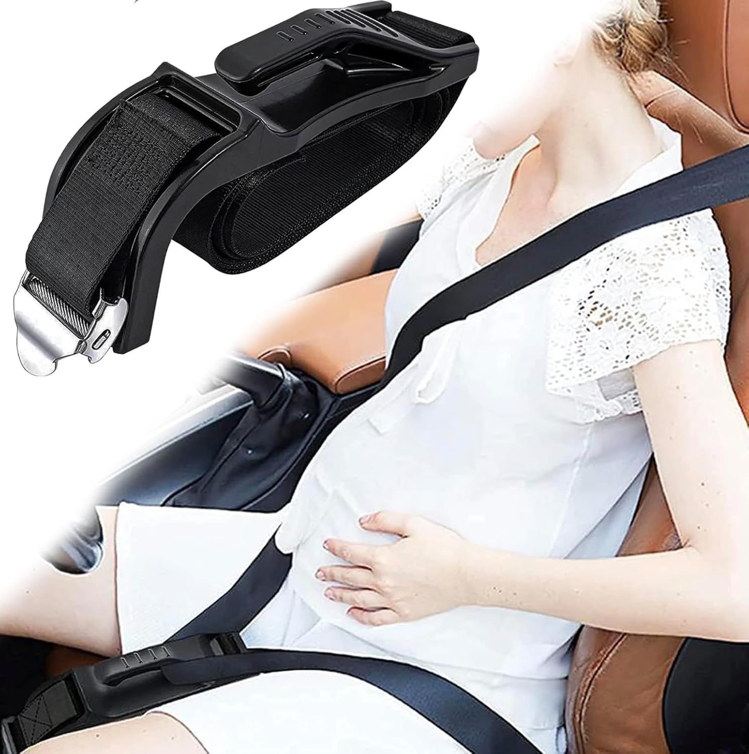 Cross-border pregnant women safety seat belt car seat belt adjuster anti-belly belly support belt wholesale