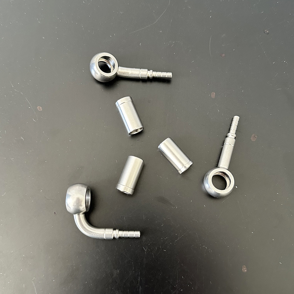 Motorcycle Hydraulic Oil Pipe 10mm Stainless Steel 0-28-90 Degree Braided Brake Clutch Oil Pipe Joint