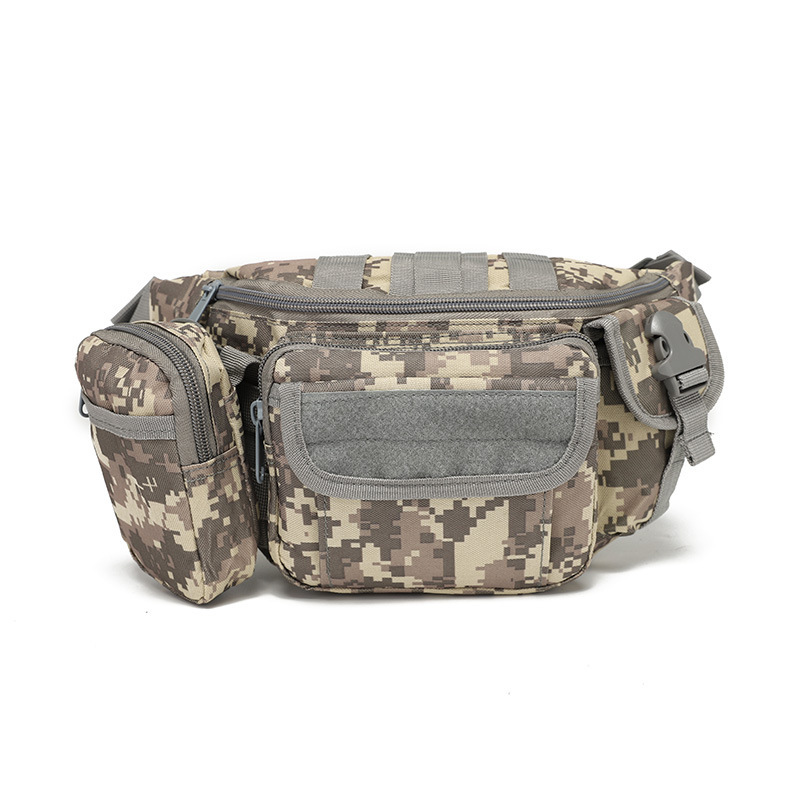 Amazon ejército camuflaje crossbody bolsa de deportes al aire libre multifuncional cintura bolsa de herramientas bolso táctico cintura bolsa