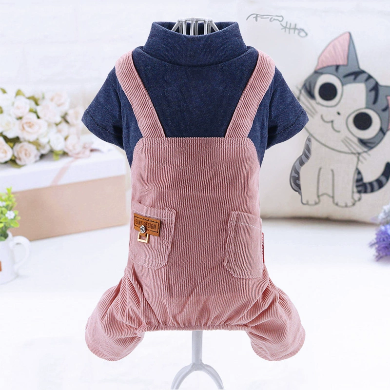 Одежда для домашних животных Собачья четвероногая свитер осень-зима новая бомея Тедди и бархат кокиби