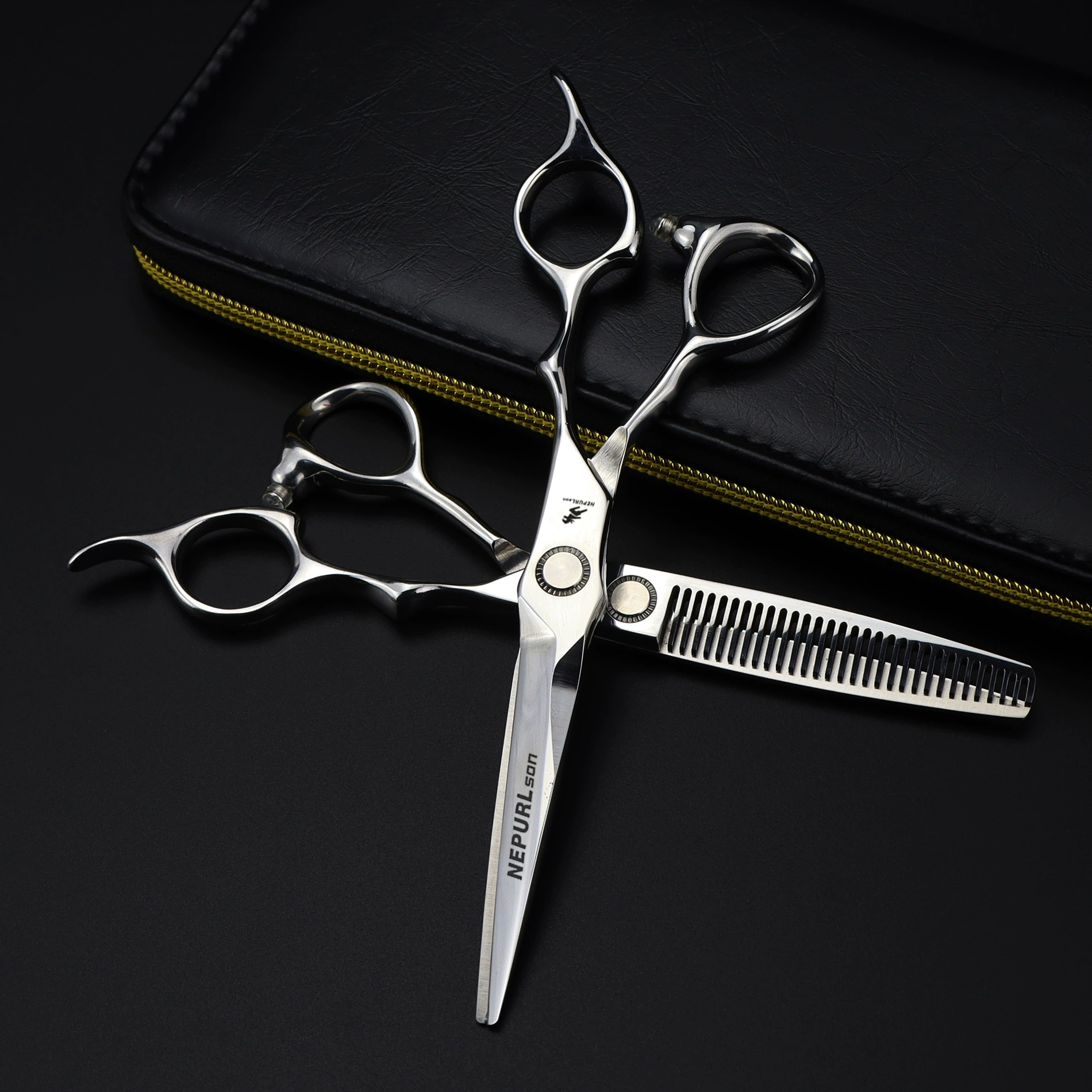 JG-08 Высококачественные ножницы для волос neposen прямые ножницы зубные ножницы филировочные ножницы Парикмахерская специальная Внешняя торговля Горячая
