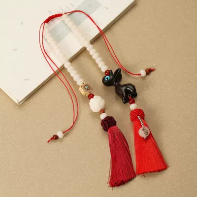 Car Pendant Car Hanging Ornament One Car hanging - ebony-red-whiskers