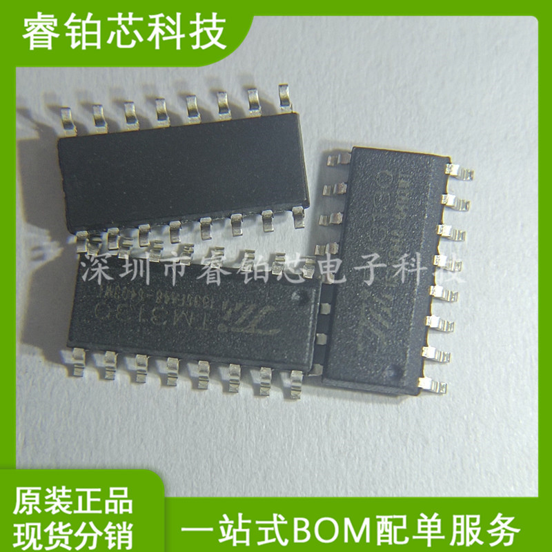 TM3130 LED恒流驱动IC 实图拍摄  数码管驱动芯片 贴片SOP-16