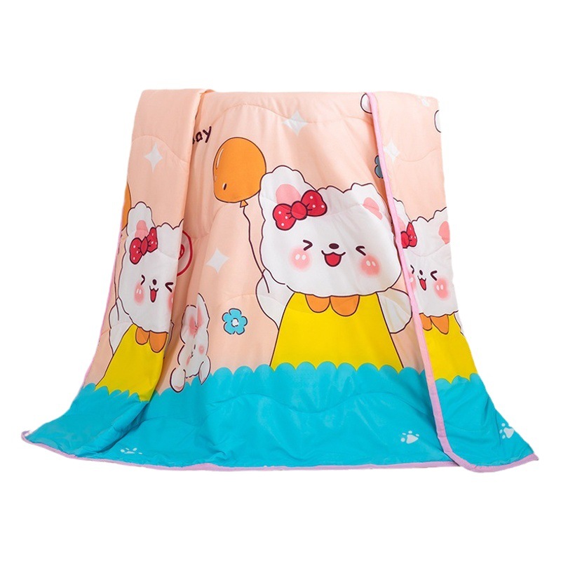 Micro-business New Product wash cotton children's quilt children's summer cool quilt baby quilt kindergarten nap children's air conditioning quilt