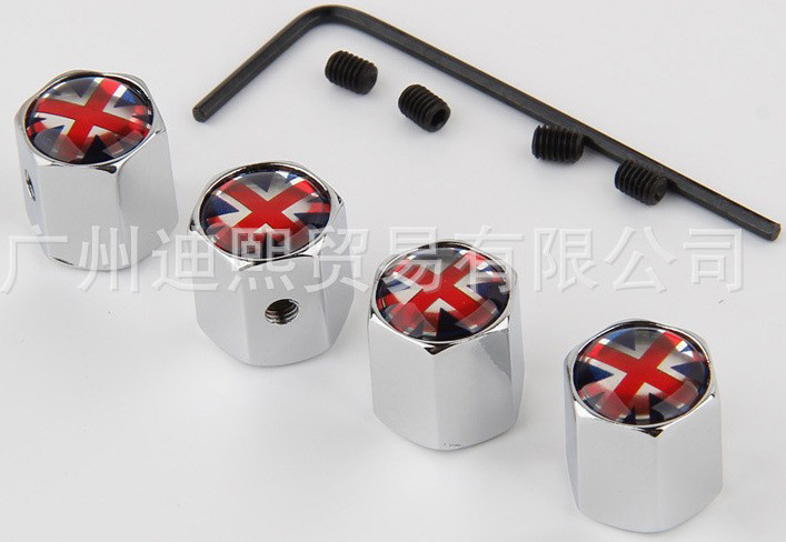 Tapas de Válvula de Neumático 4 Piezas de Cobre Antirrobo A Prueba de Fugas para Automóvil image 8