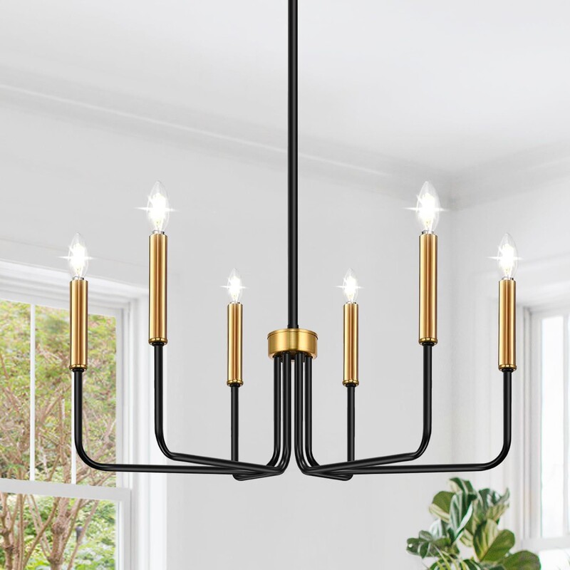Modern Minimalist Light Luxury American-Style Wrought Iron Chandelier for Living Room, Dining Room, Bedroom, Study, Farmhouse, and Unique Candle-Style Lighting Modern Minimalist Light Luxury American-Style Wrought Iron Chandelier for Living Room, Dining Room, Bedroom, Study, Farmhouse, and Unique Candle-Style Lighting