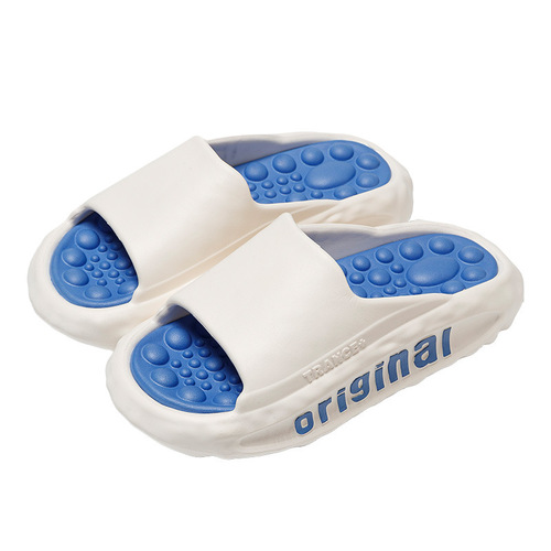 Men's summer EVA thick-soled beach non-slip, wear-resistant, odor-resistant, high-end massage slippers