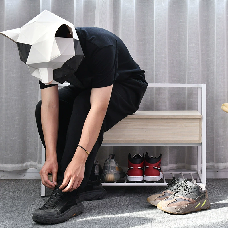 To Be household простая Складная полка для обуви ультра-Бо стальная мебель для шкафа для обуви входной шкаф промышленный ветровой проход табурет для обуви