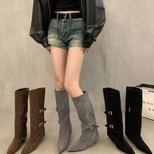 �߸����^��ɫѥ����Ͳ�TʿѥŮЬ2025���ﶬѝ��ѥ�LͲ�͹��Lѥ��