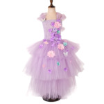 魔法满屋伊莎贝拉cosplay童装童裙儿童花朵礼服连衣裙女童蓬蓬裙