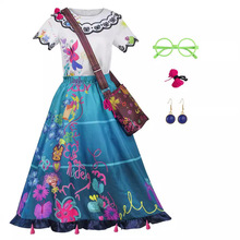 2024新款亚马逊独立站 魔法满屋裙子 COS童装 3D cosplay动漫周边